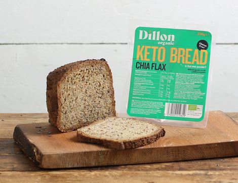 Dillon Organic Keto Bread Chia, Flax, Sunflower seeds 250gr