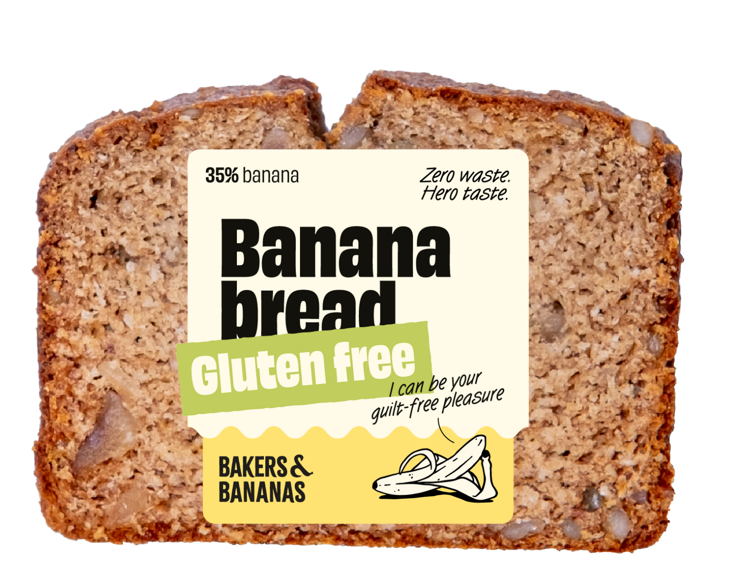 Bakers and Bananas Banana bread 310gr