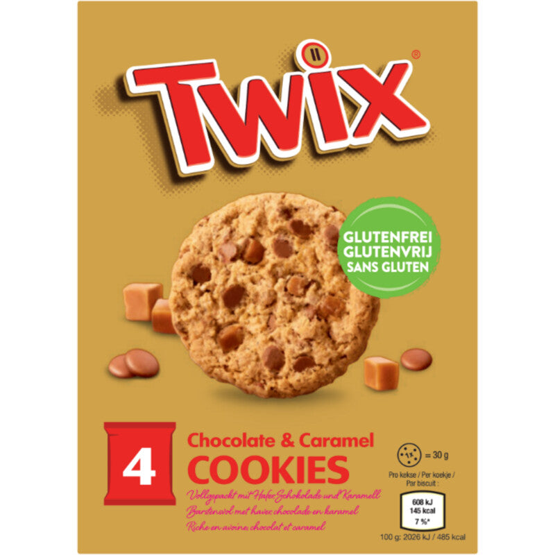 Twix Chocolate and Caramel Cookies 120gr