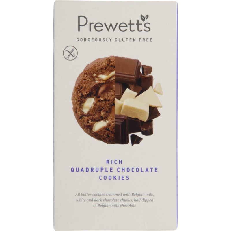 Prewetts Quadruple Chocolate Cookies 150gr