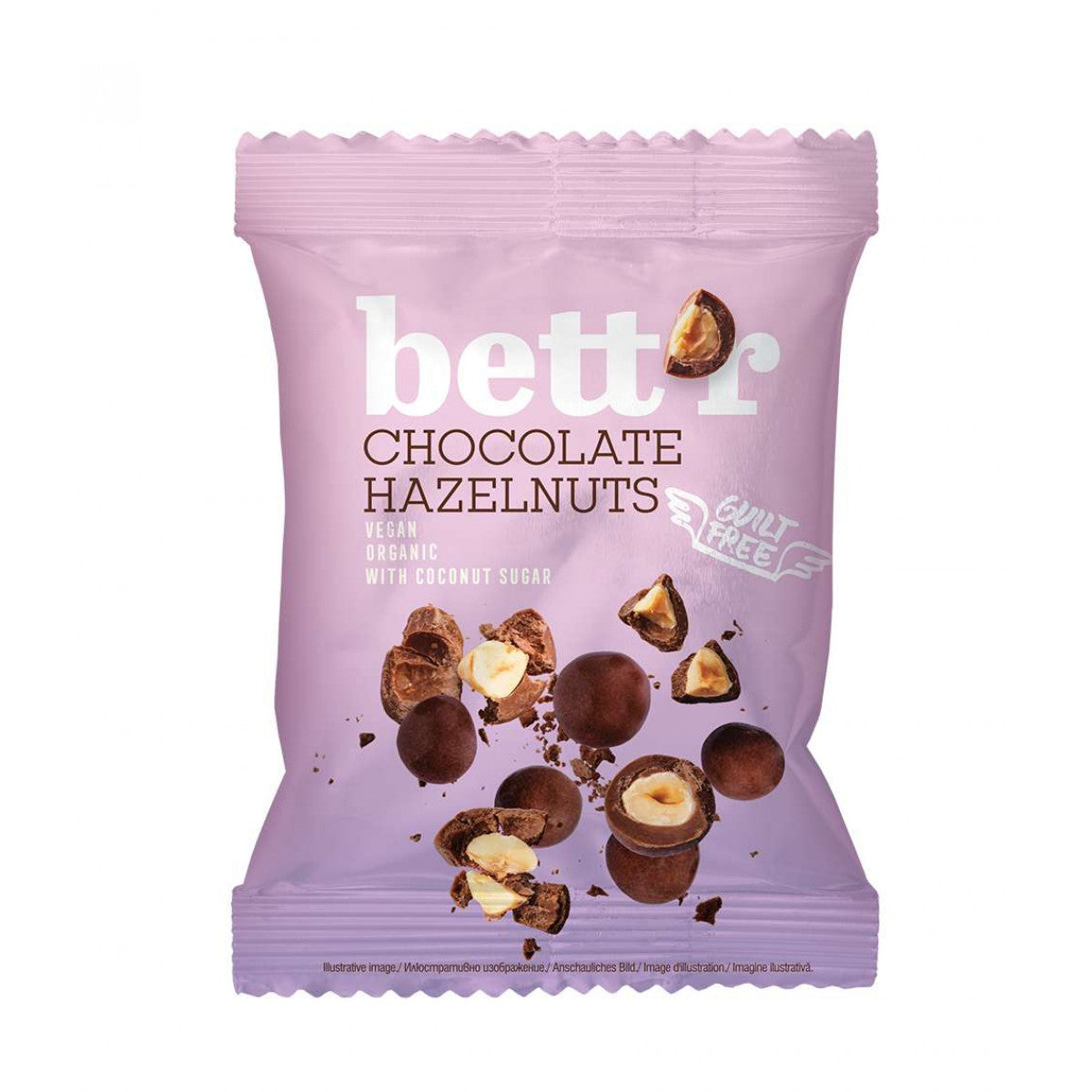 Bettr Organic Chocolate Hazelnut with Coconut sugar 40gr