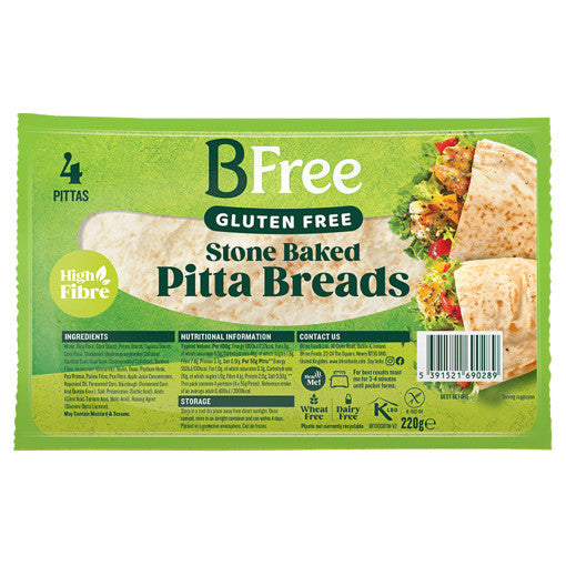 BFree Pita breads (4 pieces) 220gr