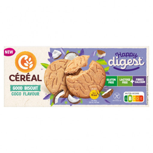 Céréal Happy Digest Coconut Cookie (3-pack) 150gr
