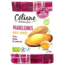 Céliane Organic Natural Madelaines 180gr