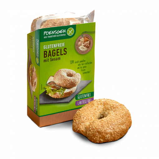 Poensgen Bagels sesame seeds (2 pieces) 150gr