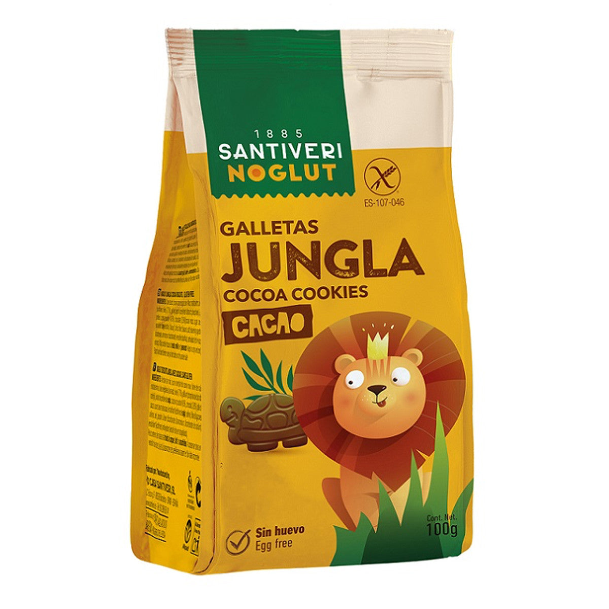 Santiveri Cookies Jungle Cocoa 100gr