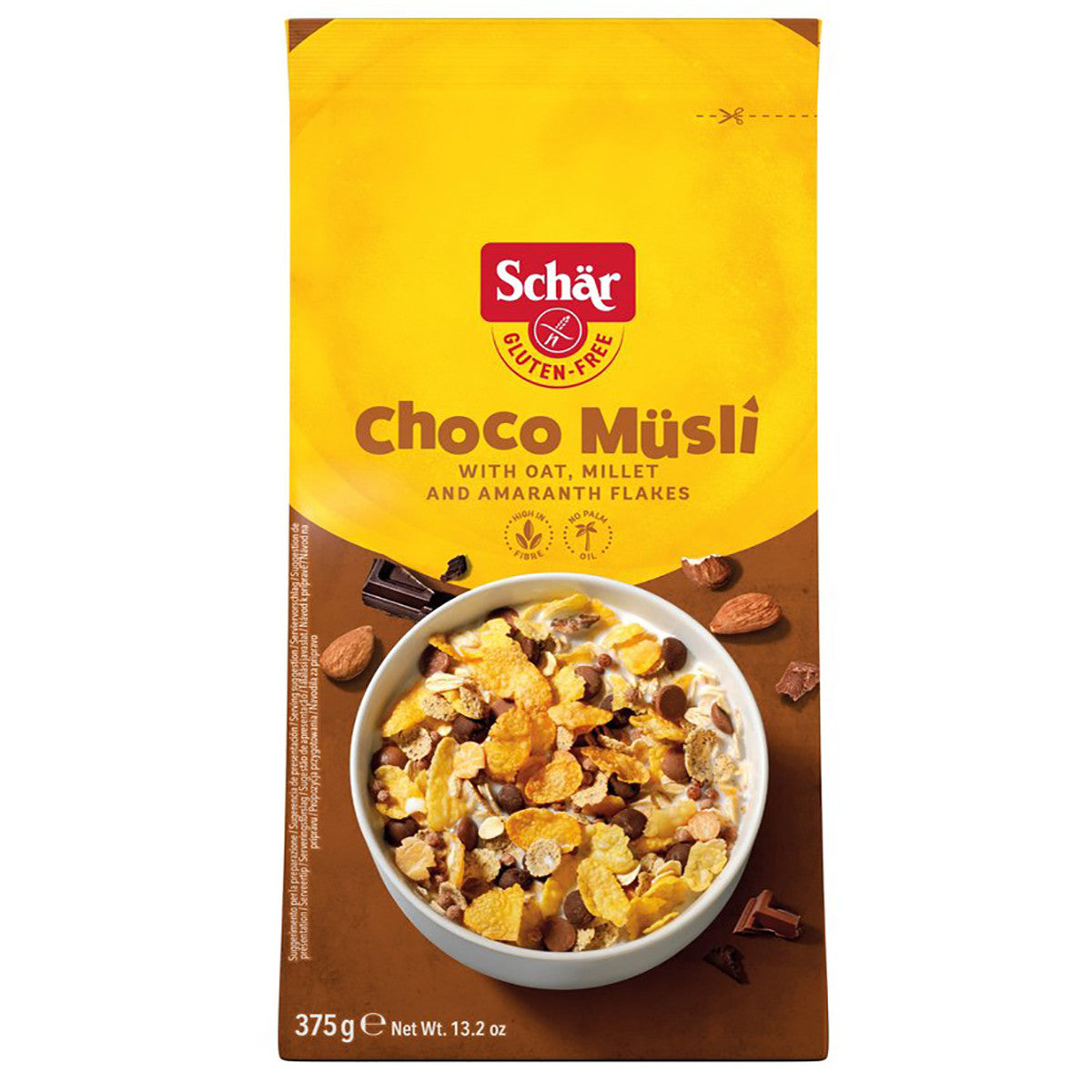 Schar Muesli Chocolate with Buckwheat 375gr