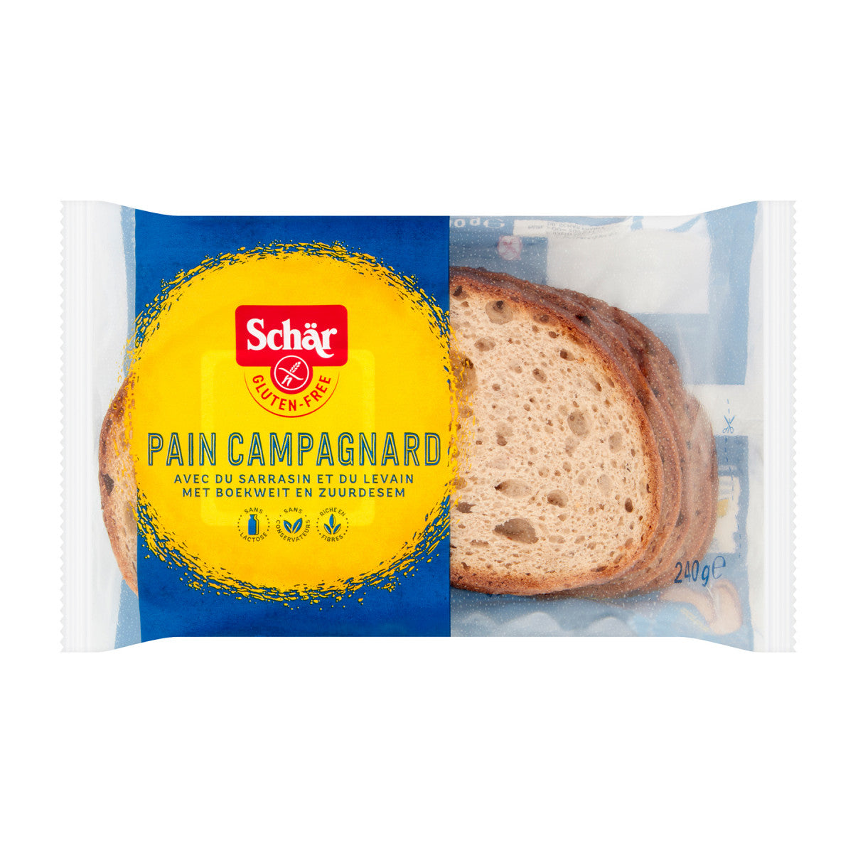 Schar Sourdough Farmbread Pain Campagnard 240gr