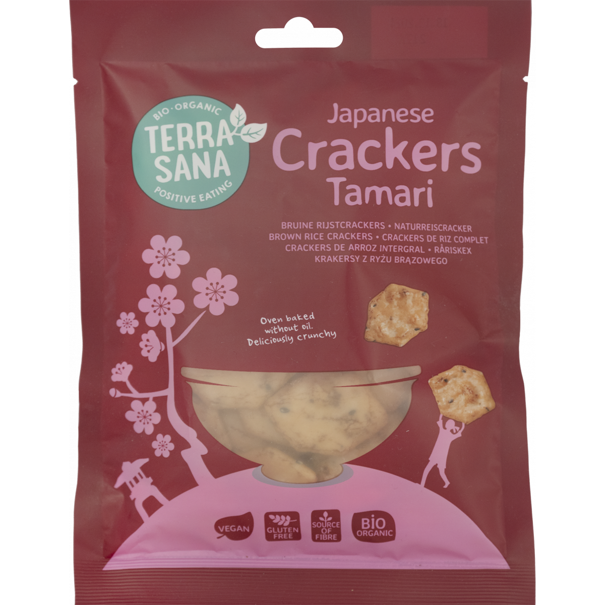 Terrasana Organic Japanese Tamari Crackers 60gr