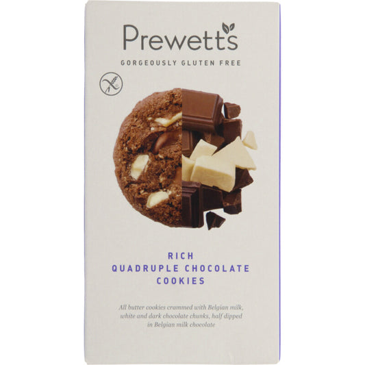Prewetts Quadruple Chocolate Cookies 150gr