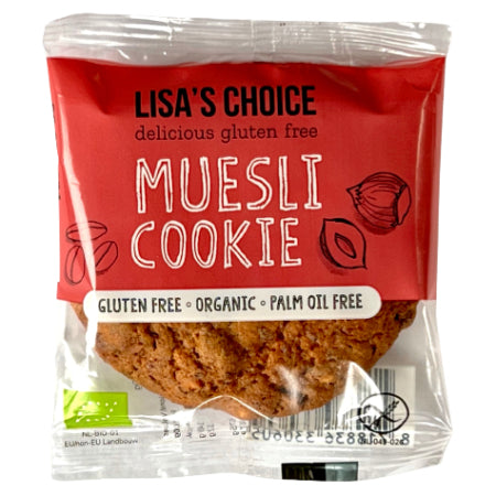 Lisa's Choice Organic Muesli Cookie 30gr