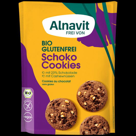 Alnavit Organic Chocolate cookies 125gr