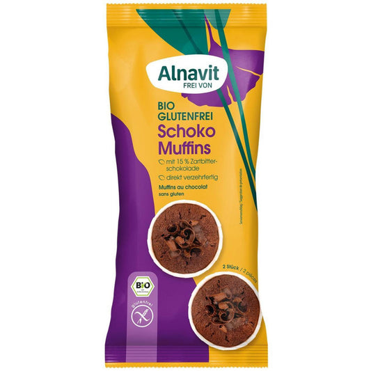 Alnavit Organic Chocolate Muffin (2 pieces) 140gr