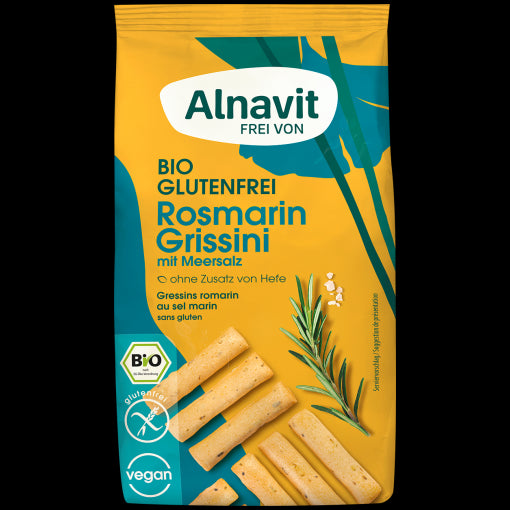 Alnavit Organic Grissini Rosemary breadstick 100gr