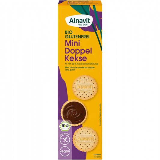 Alnavit Organic Mini Chocote biscuits cookies 125gr