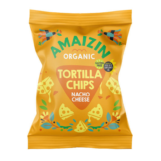 Amaizin Organic Tortillachips Nacho Cheese 150gr