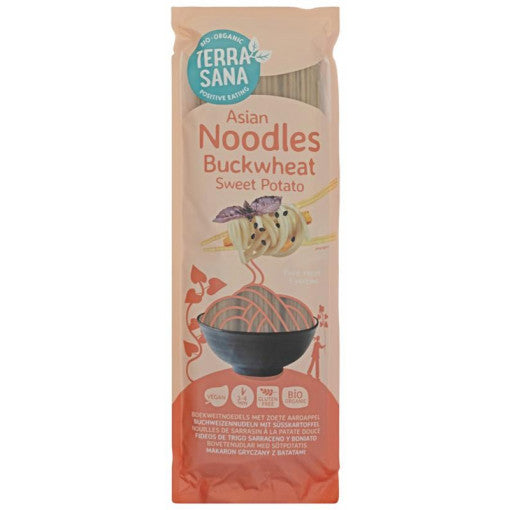 Terrasana Organic Buckwheat Sweet Potato Noodles 250gr