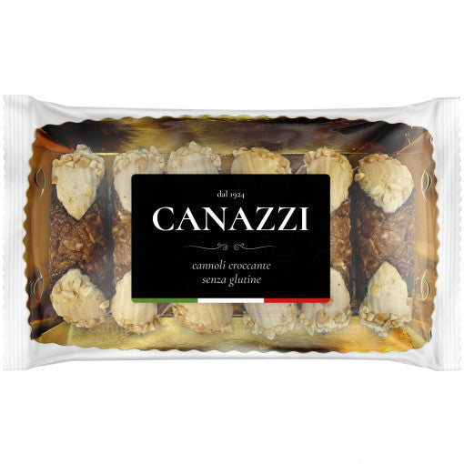 Canazzi Cannoli with Hazelnut filling 240gr