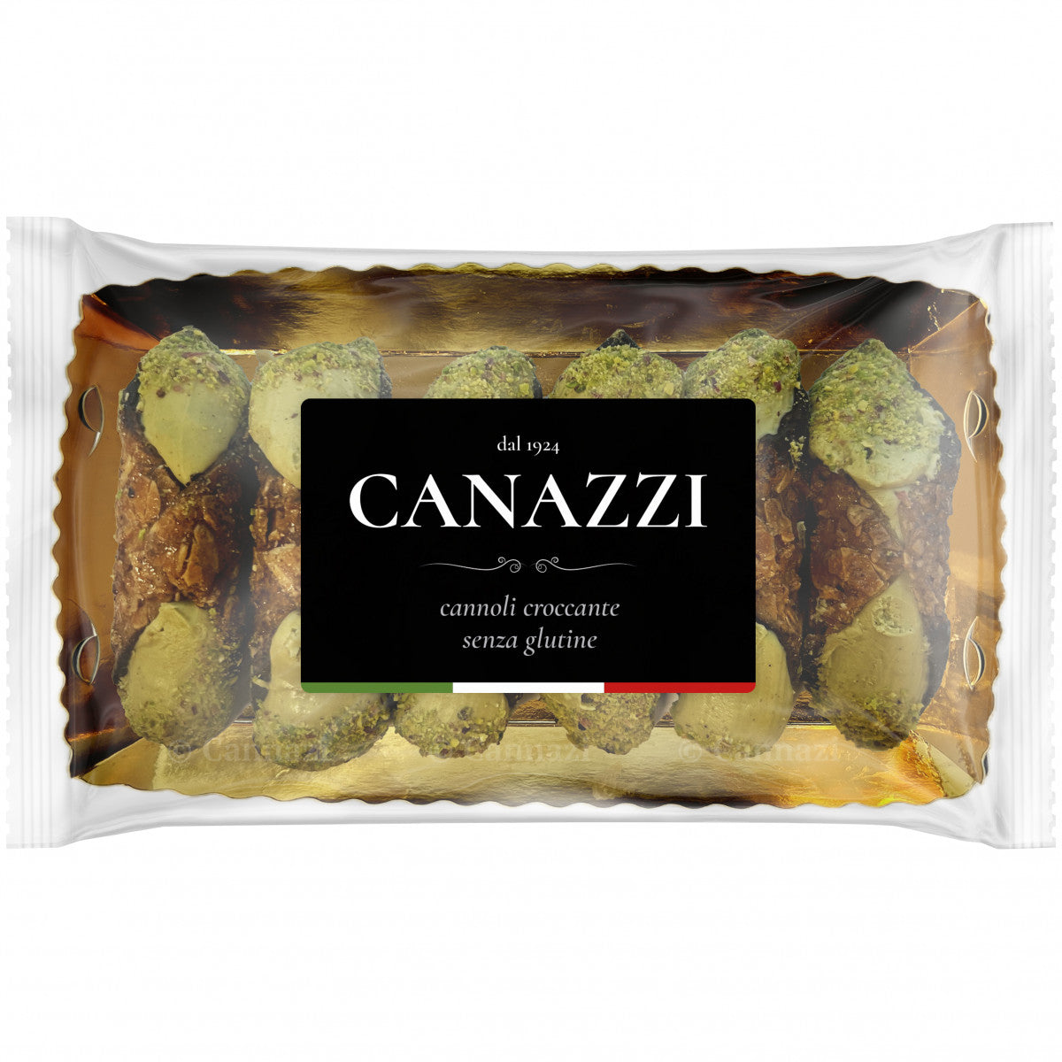 Canazzi Cannoli with Pistachio filling 240gr