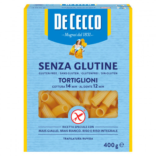 De Cecco Tortiglioni Rigatoni pasta 400gr