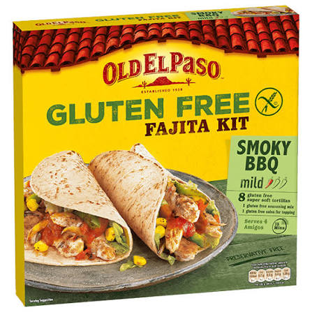 Old El Peso Fajita kit Smoky BBQ Glutenfree 462gr