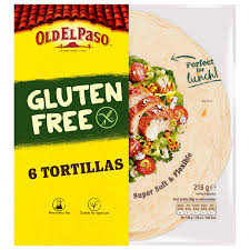 Old El Peso Tortillawrap Natural Glutenfree (6 pieces) 216gr