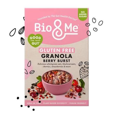 Bio & Me Granola Berry Burst (no added sugar) 350gr
