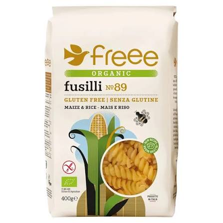 Doves Farm Freee Organic Gluten Free Maize & Rice Fusilli 400g