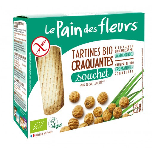 Le Pain des Fleurs Organic Tigernut Crispbread 150gr