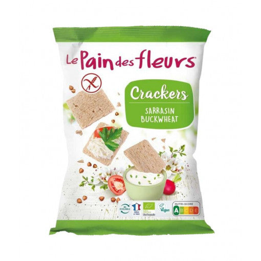 Le Pain des Fleurs Organic Mini Crackers Buckwheat 75gr