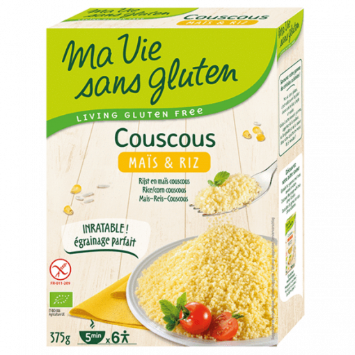 Ma Vie Sans Gluten Organic CousCous Corn and Rice 375gr