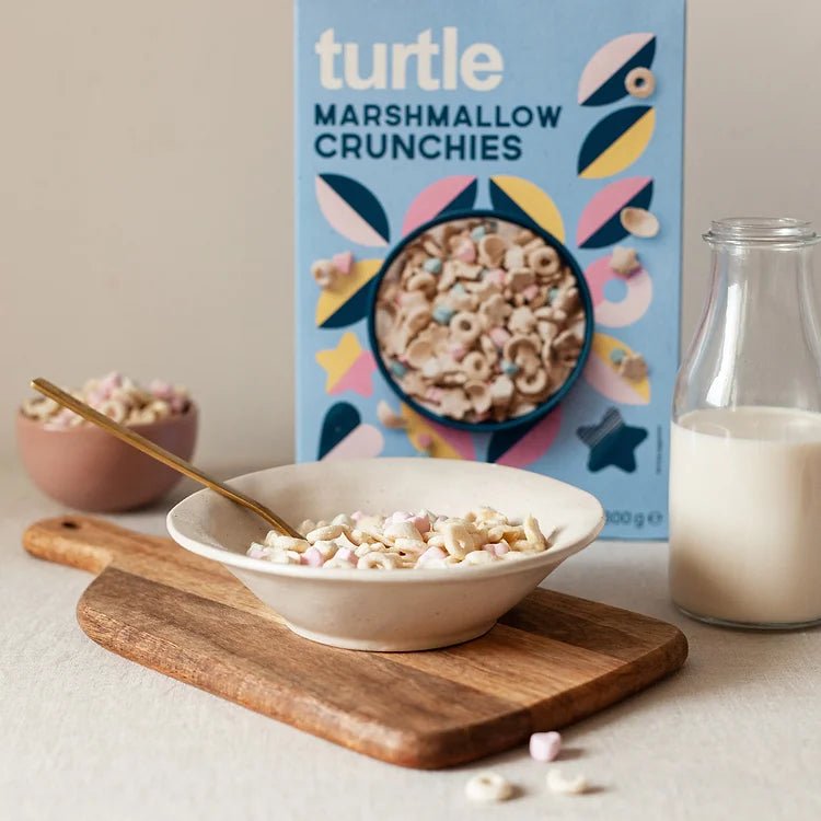 Turtle Organic Cereal Marshmallow Crunchies 300gr