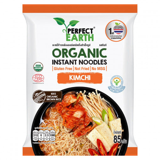 Perfect Earth Organic Instant Noodles Kimchi 85gr