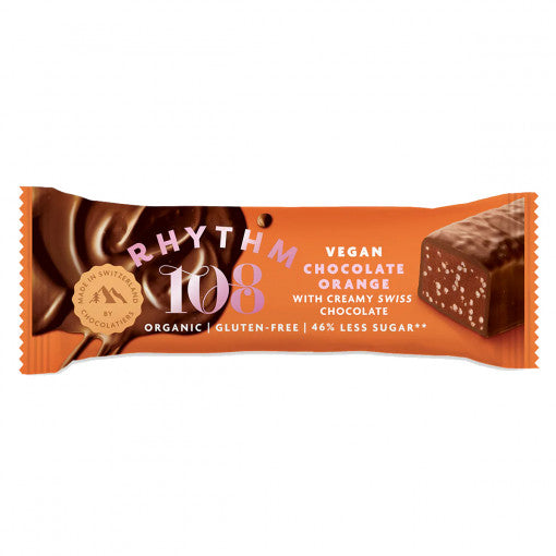 Rhythm108 Organic Orange Chocolate bar 33gr