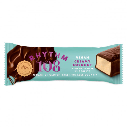 Rhythm108 Organic Creamy Coconut Chocolate bar 33gr