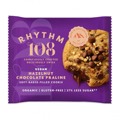 Rhythm108 Organic Soft-bake Hazelnut Chocolate Biscuits Cookies 50gr