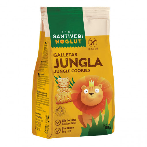 Santiveri Cookies Jungle Natural 100gr