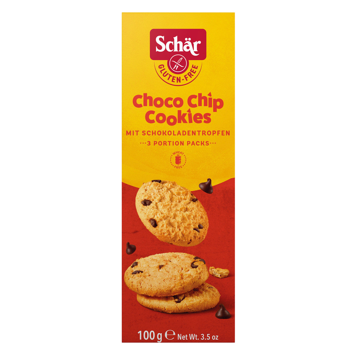 Schar Choco Chip Cookies 100gr