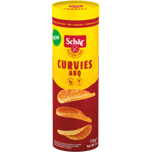 Schar Chips Curvies BBQ 170gr