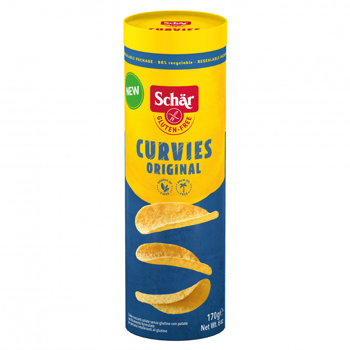 Schar Chips Curvies Original 170gr