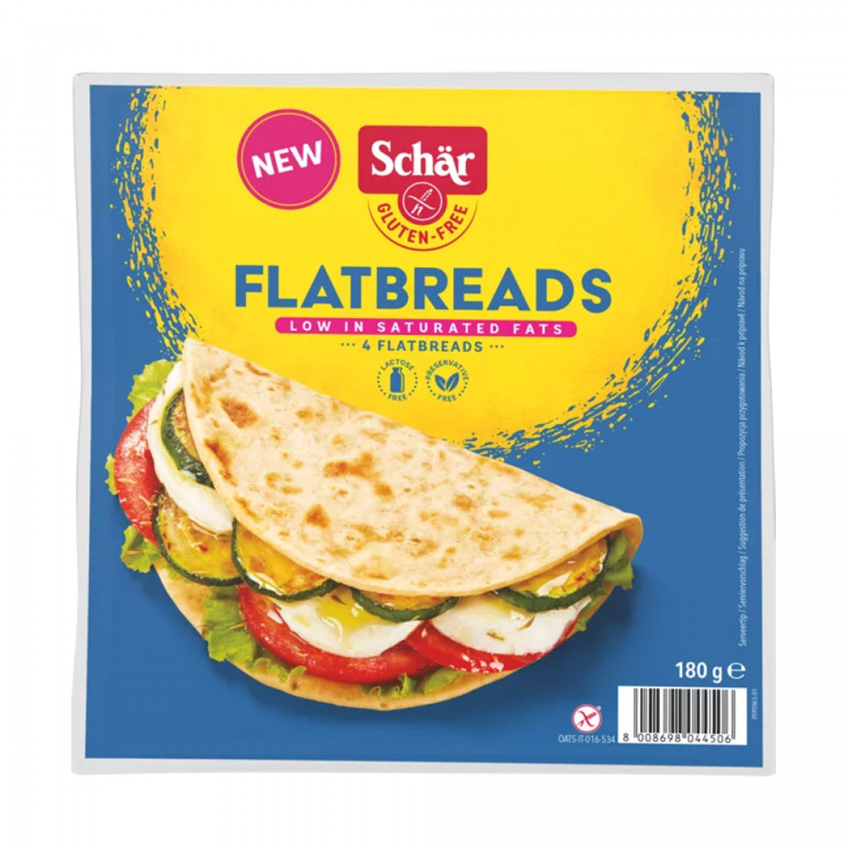 Schar Flatbread 180gr – Glutenfree HK
