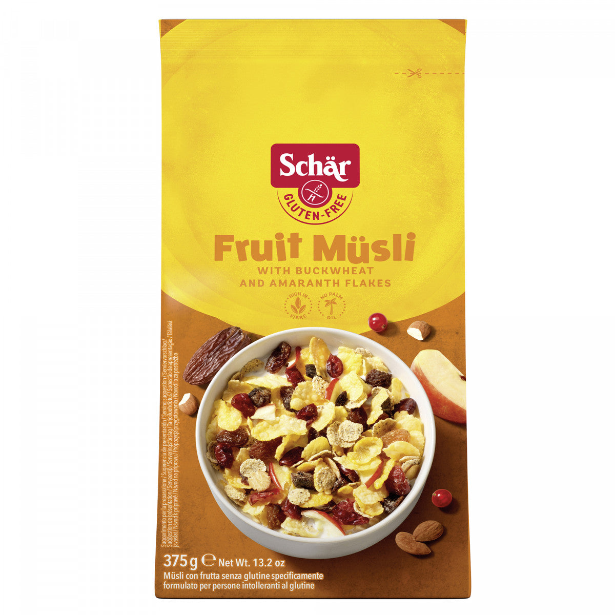 Schar Muesli Fruit with Buckwheat 375gr
