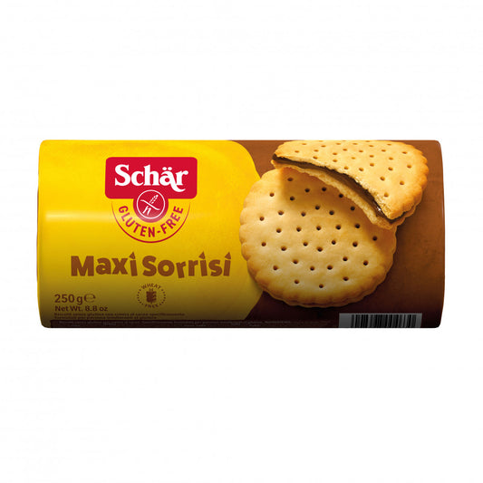 Schar Maxi Sorrisi Cookies Chocolate 250gr