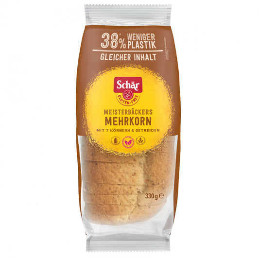 Schar Master Bakery Multigrain sliced bread 330gr