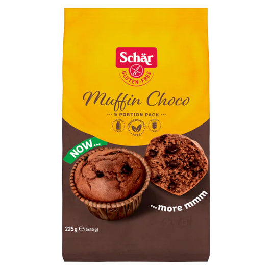 Schar Muffin Chocolate 225gr (5x45gr)