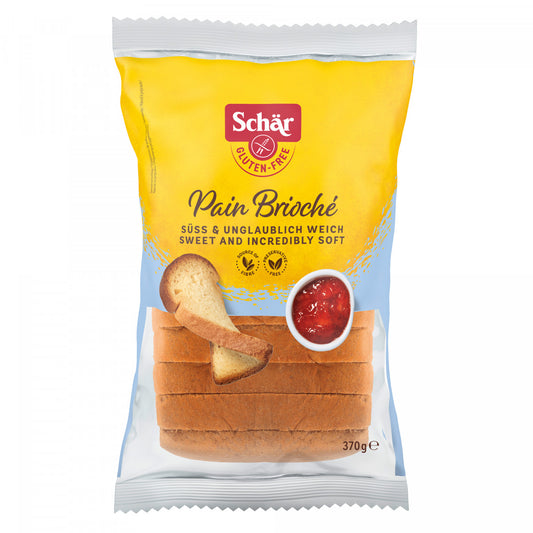 Schar Brioche sliced Bread 350gr