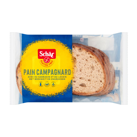 Schar Sourdough Farmbread Pain Campagnard 240gr