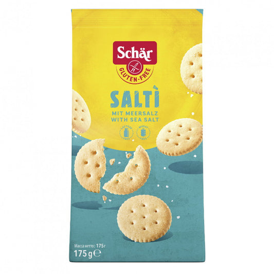 Schar Salti mini crackers 175gr glutenfree
