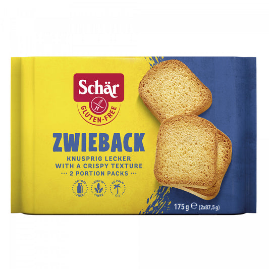 Schar Crackers Zwieback 175gr glutenfree