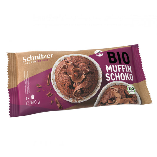 Schnitzer Organic Muffin Chocolate (2pieces) 140gr